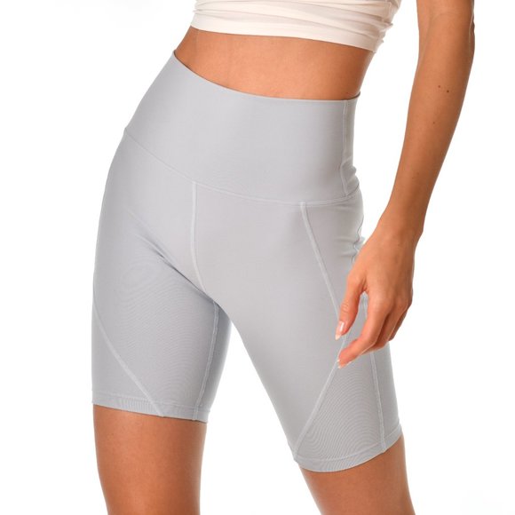 Eljika High-Waist Tights Women's Workout Yoga Shorts - Picture 6 of 10